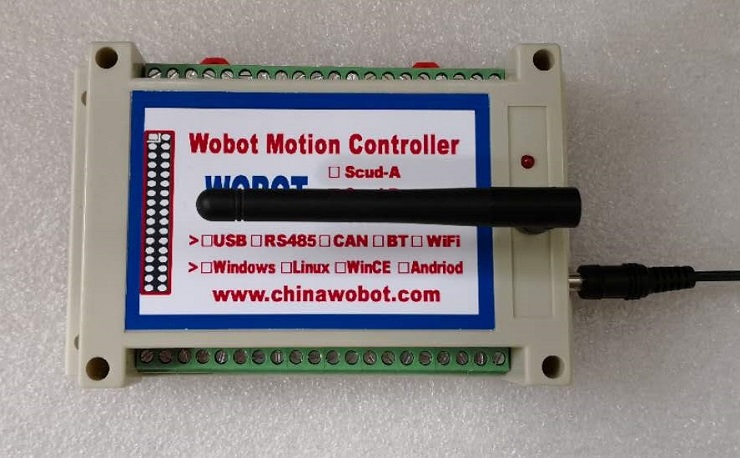 沃博特(wobot) 类ABB,SCARA,DOBOT工业机械臂控制器,多种接口,多种操作系统,可脱机运行,二次开发